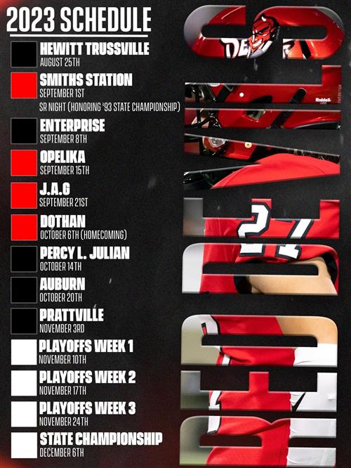 23 schedule